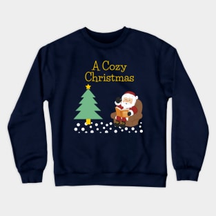 Bookworm Santa Crewneck Sweatshirt